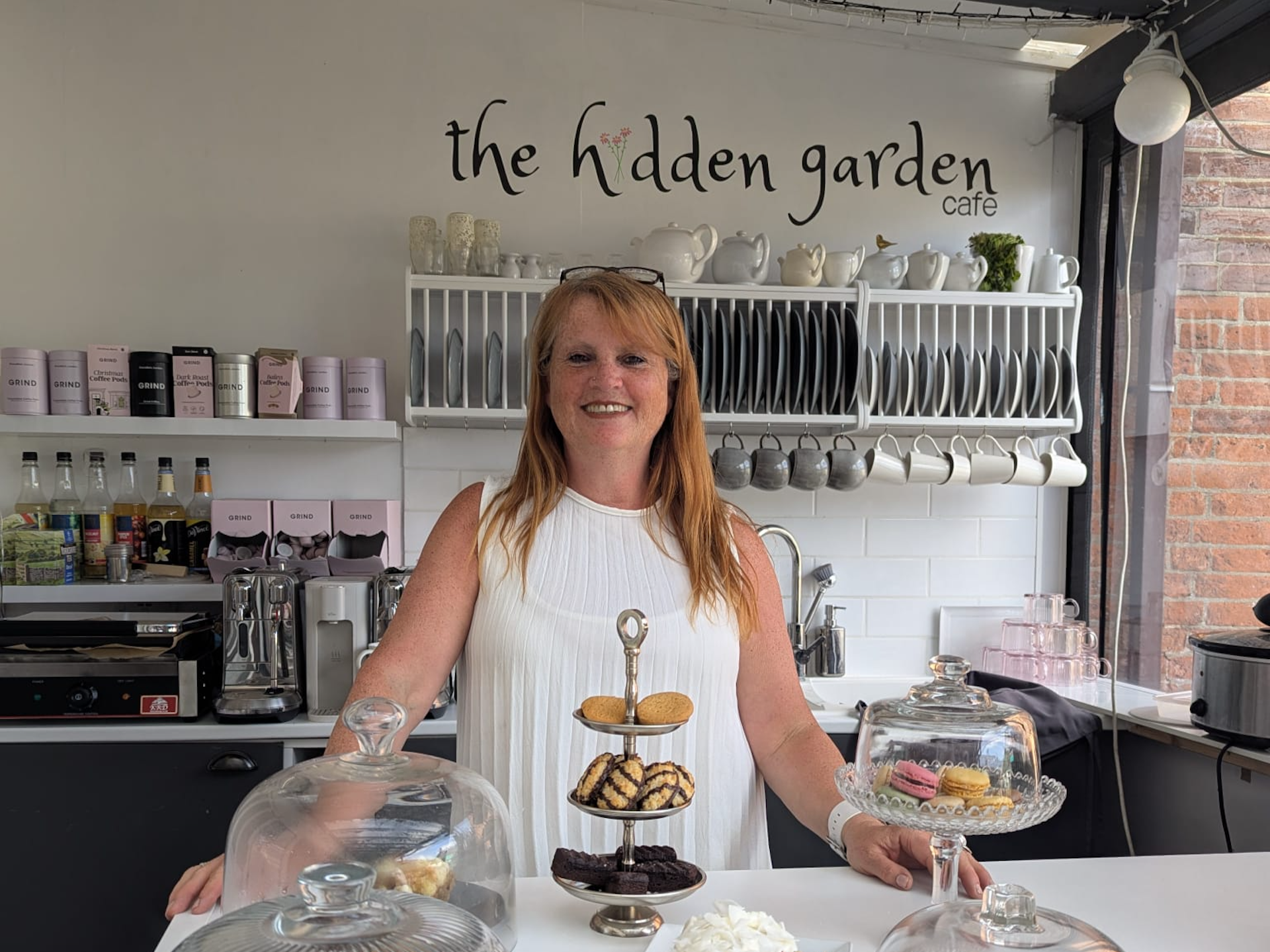 Karen Stewart of The Hidden Garden
